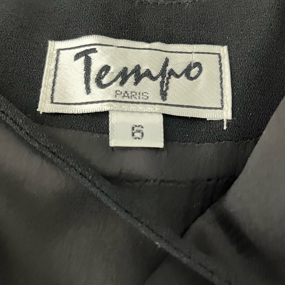 Tempo Paris black open back evening dress size 6 - Picture 13 of 14
